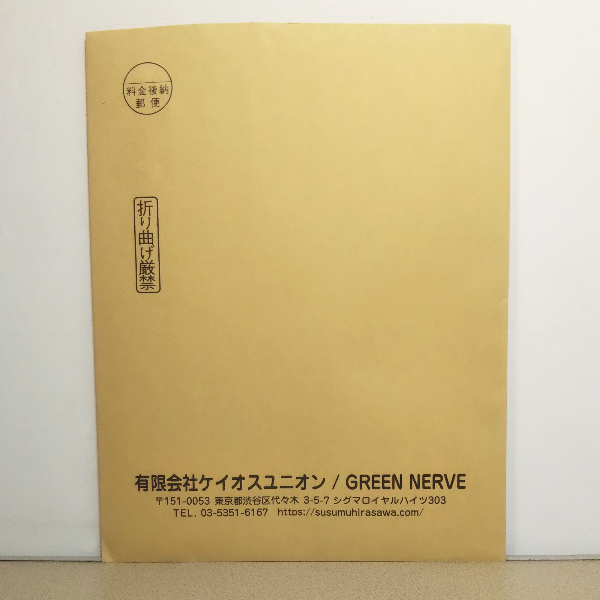 平沢進オフィシャルファンクラブ「GREEN NERVE」会報Vol.46(46号)/2021年12月発行★封筒有り☆公式FC.バックナンバー.核P-MODEL.ピーモデルの画像2