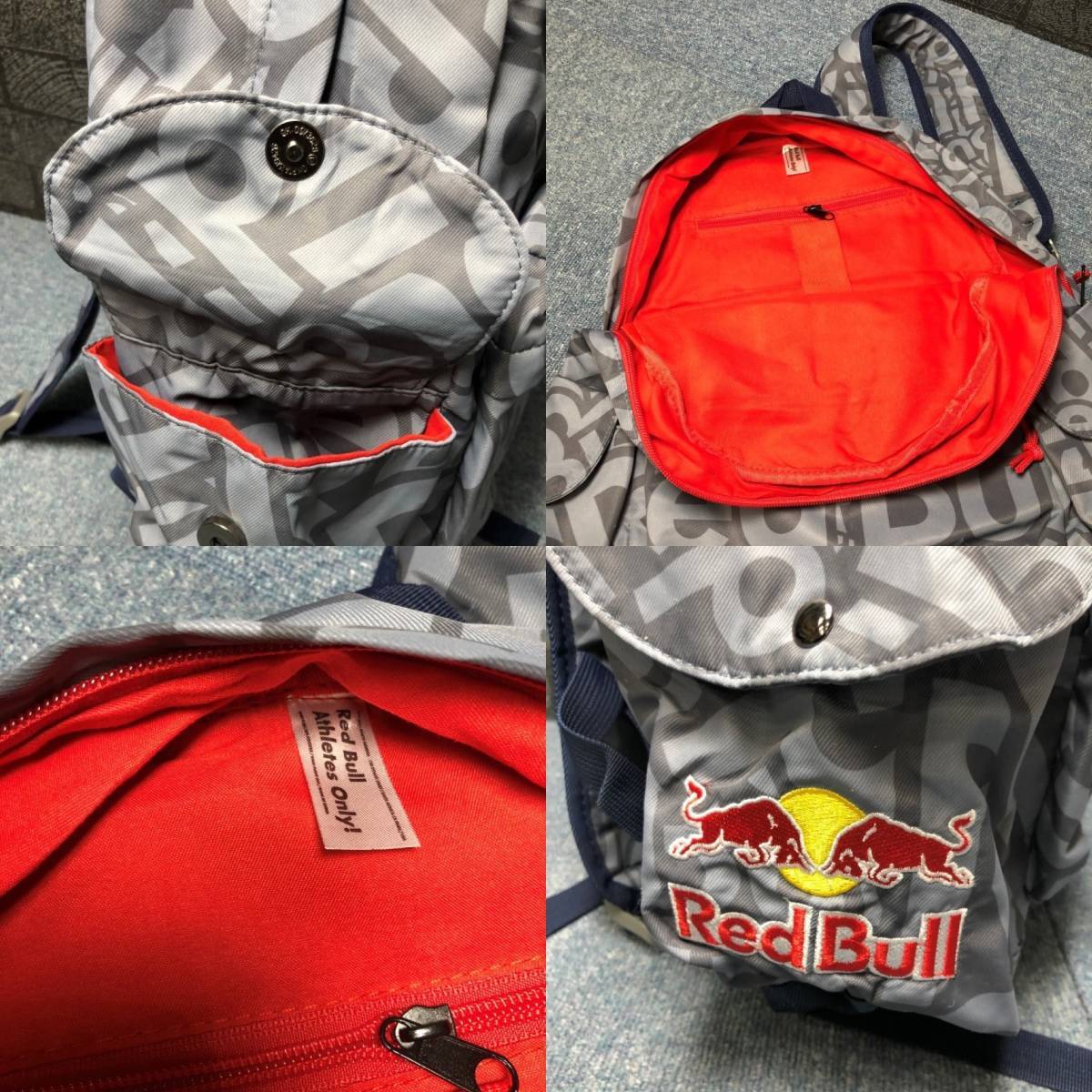即日発送!非売品 アスリートオンリー レッドブル RED BULL バック