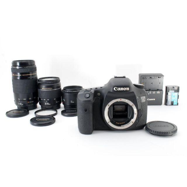 キャノン canon EOS 7D トリプルレンズ セット www.gastech.com.tr