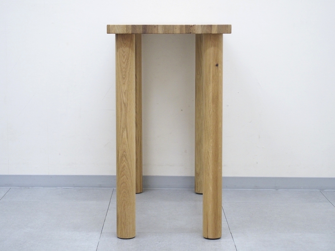 無印良品 木製テーブル脚 高さオーク材 4本組 72センチ