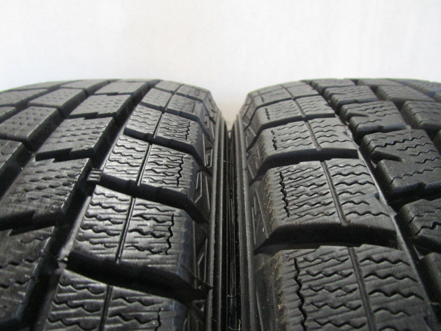 ★STUDLESS 4本　165/65R15 81Q　DUNLOP　WINTER MAXX WM01　超バリ山　薄溝有　ソリオ・タフトなど_画像6