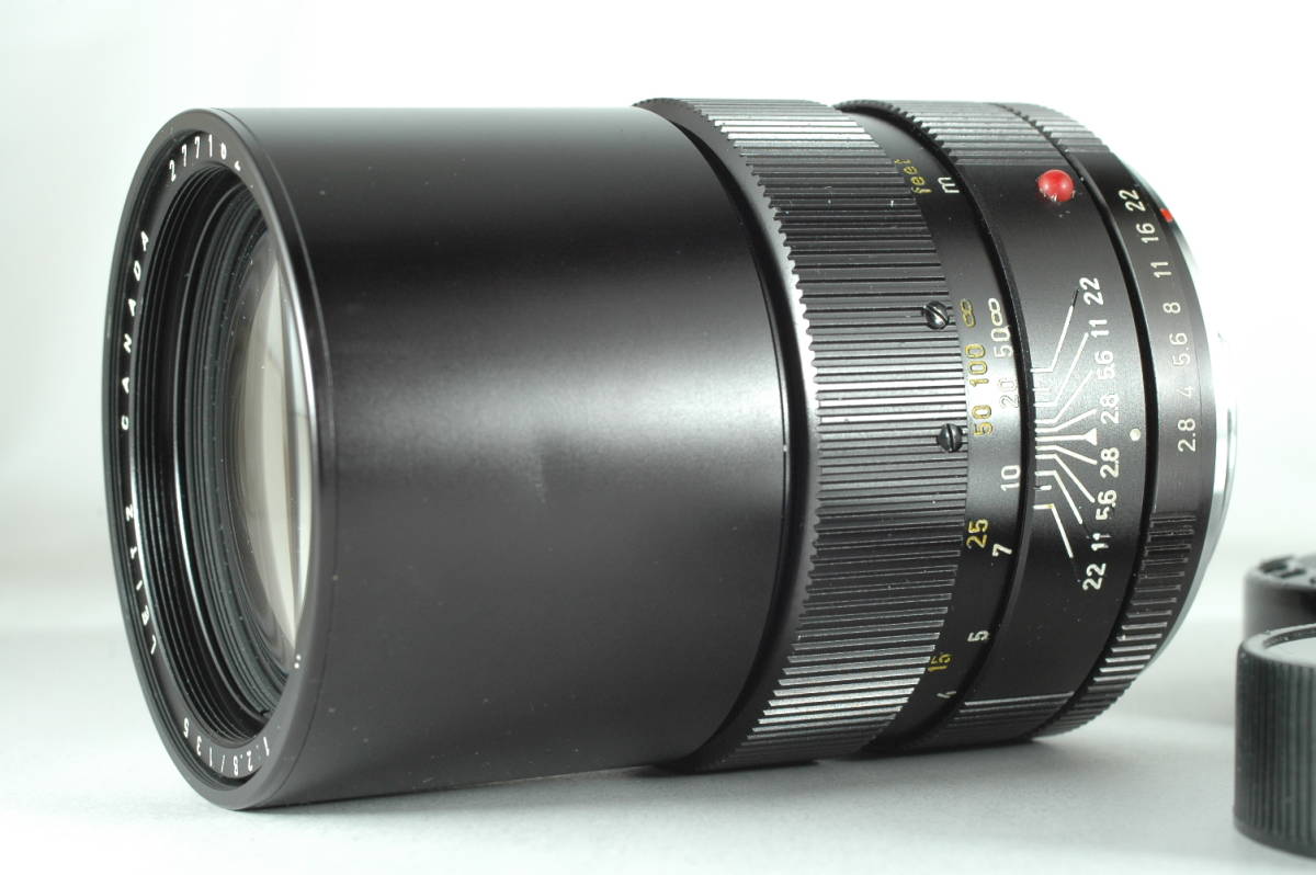 ☆極上良品☆ Leica ELMARIT-R 135mm F2.8 3カム LEITZ CANADA ☆完動