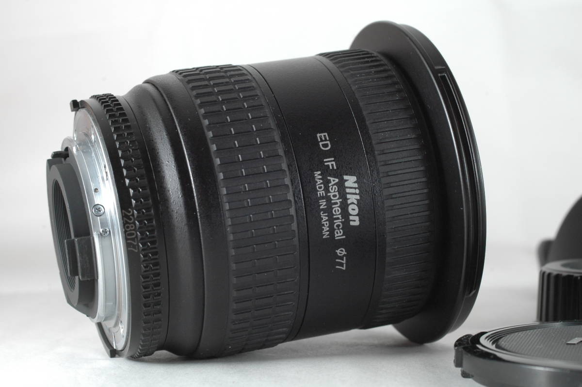 ☆新品級☆ Nikon AF Nikkor 18-35mm F3.5-4.5 D ED IF ☆完動品