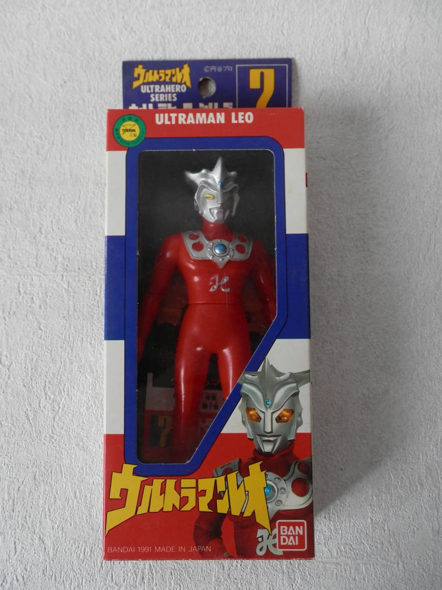 ウルトラマンレオ(未開封新品・1991年・バンダイ)ウルトラヒーローシリーズ7・定価600円_画像1