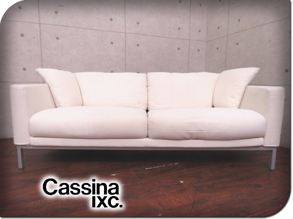 ■美品■Cassina/カッシーナ■最高級■PODA/ポダ■IXC. R&D■ハイクラスモダン■2人掛けソファ■47万■sww6614m_画像1