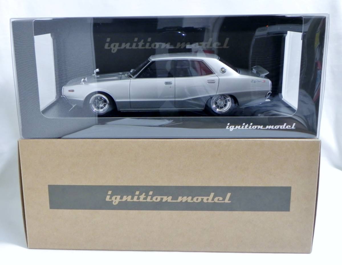 IG 1978 1/18 Nissan Skyline 2000 GT-X (GC110) Silver