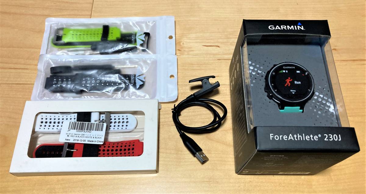 最終値下げ】☆美品☆ GARMIN ForeAthlete 230J☆オマケてんこ盛り
