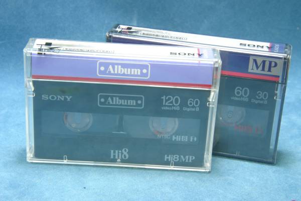  Sony SONY Hi8MP video cassette tape 60*120 2 ps 