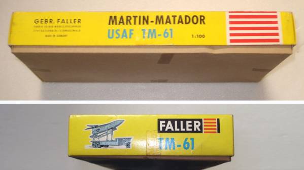 セール品☆FALLERファーラー/マーチン マタドール USAF TM61(1/100）オリジナル_画像3
