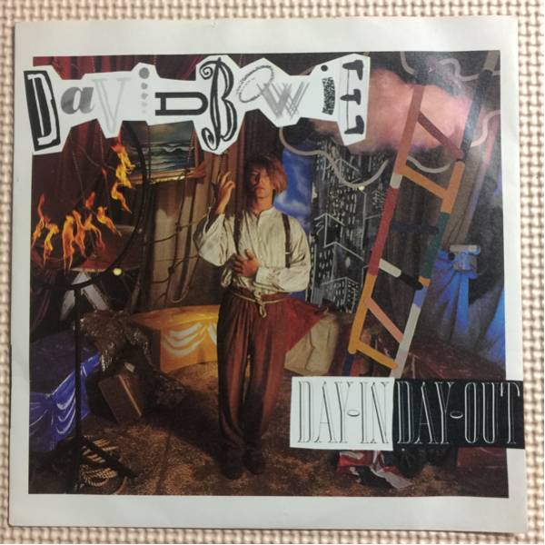 David Bowie Day-In Day-Out 英国盤7インチシングルレコード