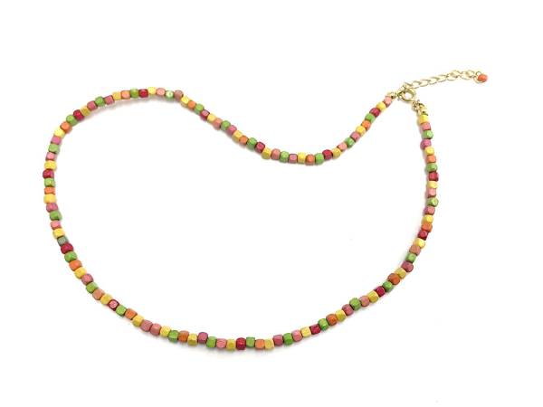 [ necklace ] wooden light weight colorful loading tree. like meruhen сhick . atmosphere 