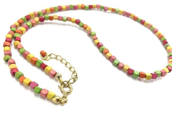 [ necklace ] wooden light weight colorful loading tree. like meruhen сhick . atmosphere 