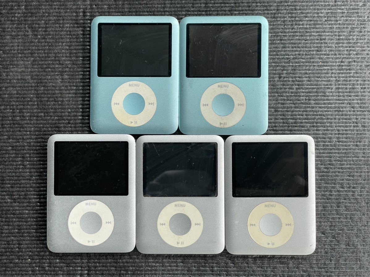 アップル Apple iPod nano A-1236 5個セット 中古品_画像1