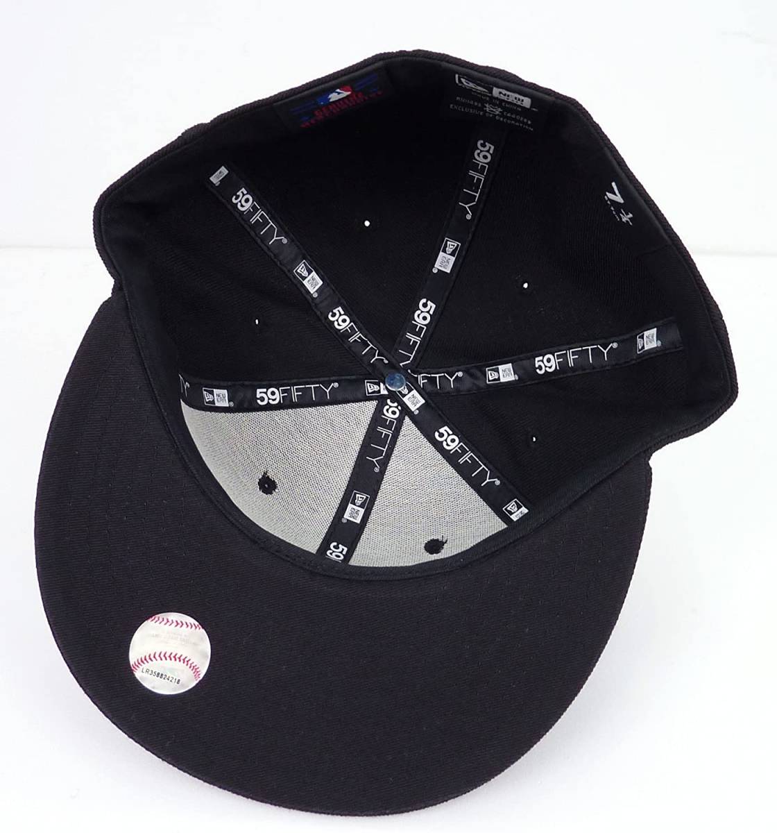 New Era ニューエラ MLB シンシナティ レッズ グレーバイザー ベースボールキャップ (ブラック) 7 5/8 60.6cm [並行輸入品]