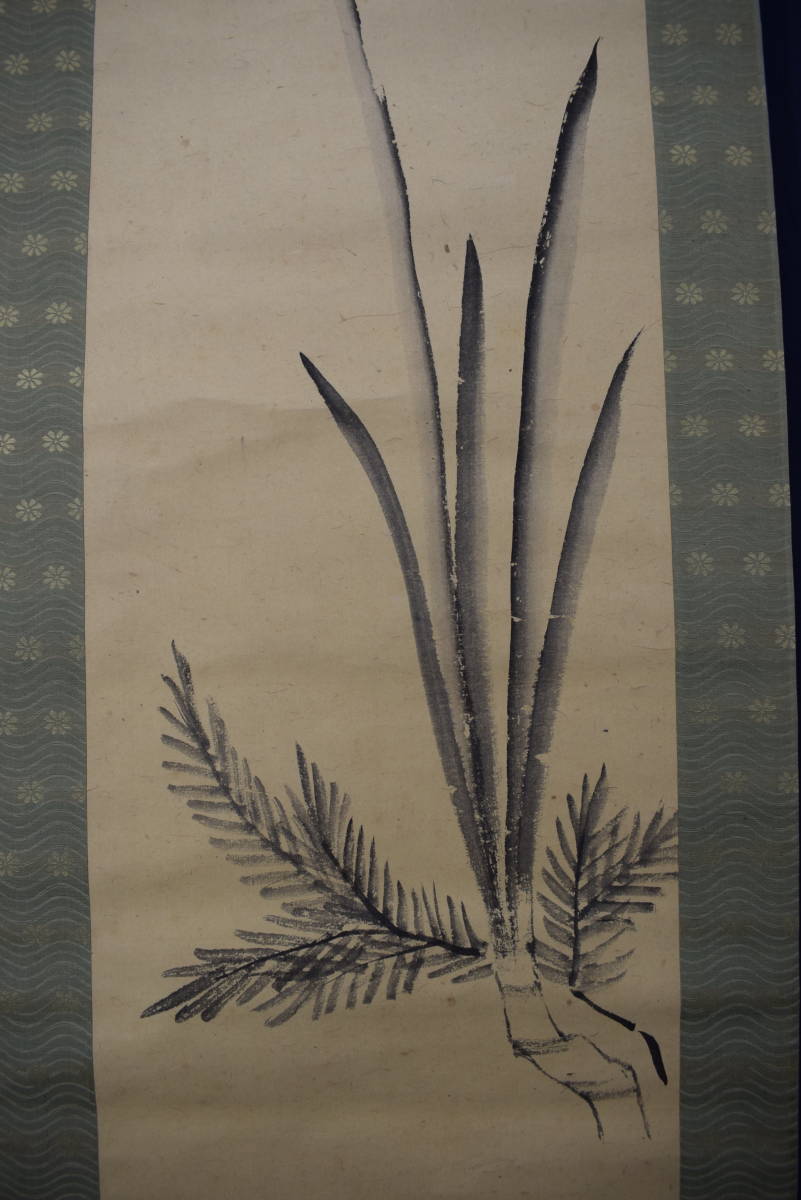真作/大徳寺管長/紫野伝衣/端午の節句図/掛軸☆宝船☆Y-921 真作/大徳寺管長/紫野伝衣/端午の節句図/掛軸☆宝船☆Y-921