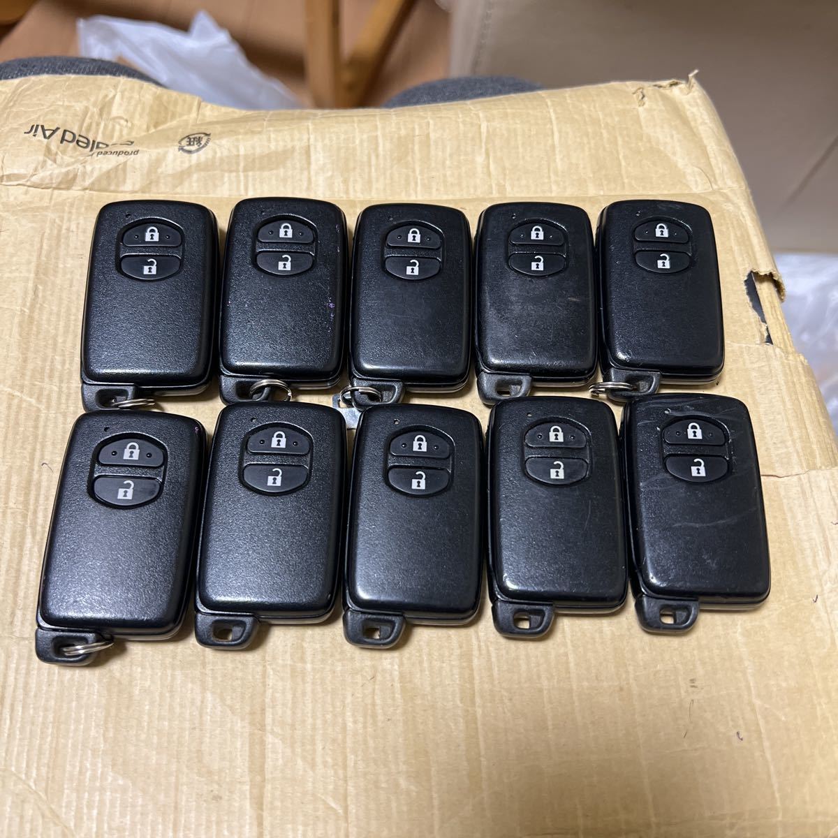 送料無料☆トヨタ TOYOTA アクア 純正 スマートキー キーレス リモコン