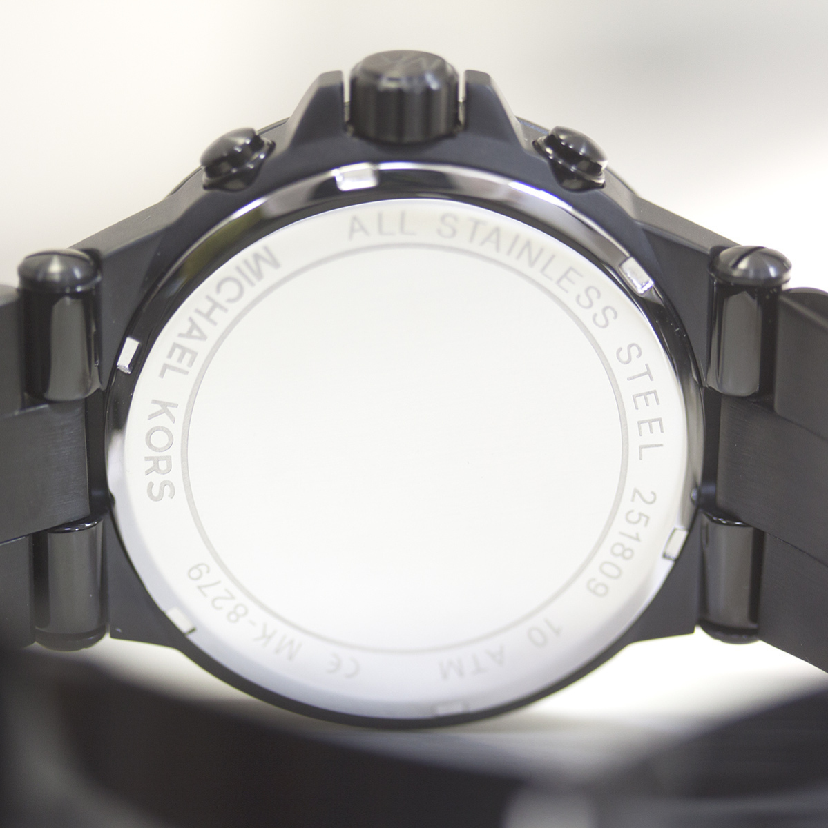 【MICHAEL KORS】マイケルコース MK-8279 クロノ クォーツ メンズ 腕時計【美品】_画像6