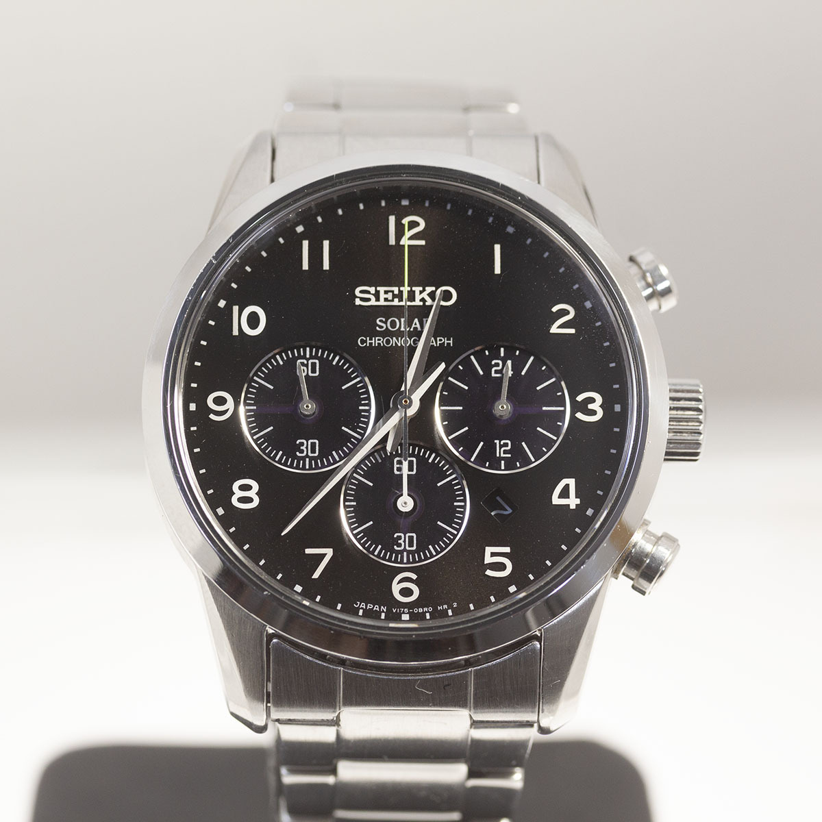 セイコー スピリット クロノグラフ腕時計 SBPY089 V175-0BJ0 ソーラー/クォーツ 品