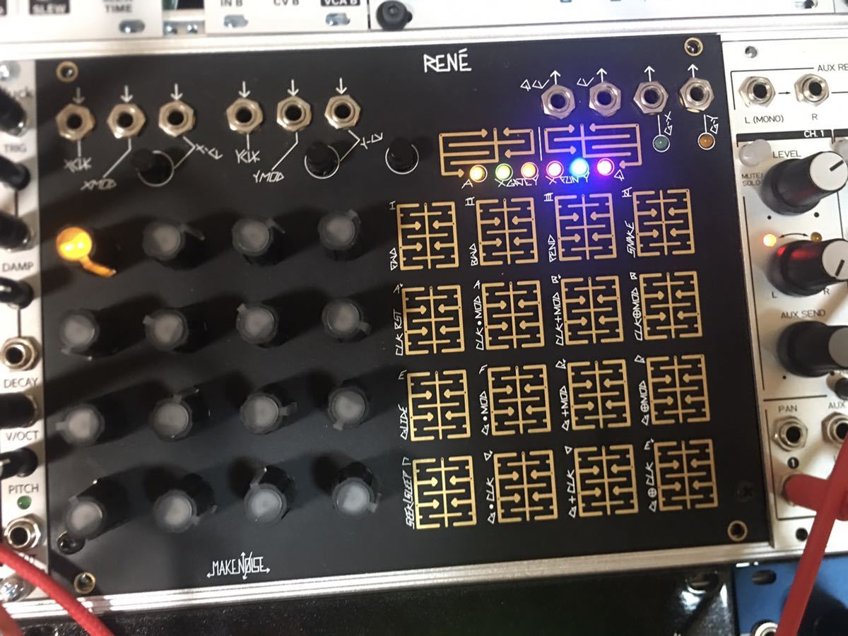 最大62%OFFクーポン Make noise モジュラーシンセ シーケンサー Rene 2