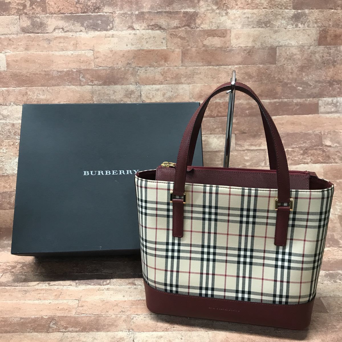 ヤフオク! - 未使用 自宅保管品 箱あり BURBERRY バーバリー