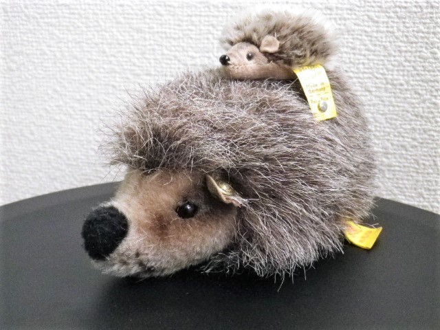 ヤフオク! - ビンテージ シュタイフ ハリネズミ 親子 Joggi