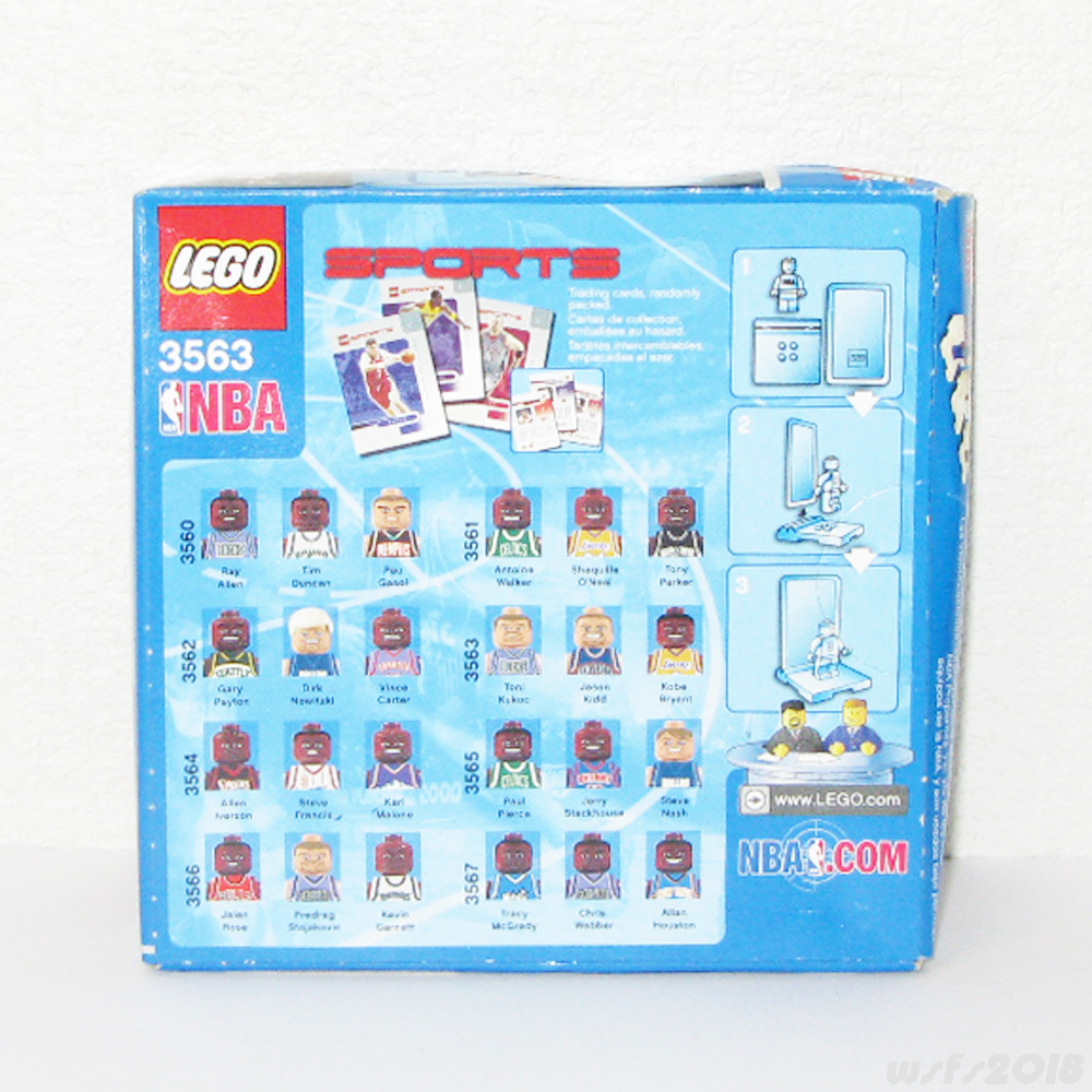 [NBA/ new goods ]LEGO SPORTS NBA COLLECTORS ( Koo kochi Brian to Kid )[LEGO/ Lego ]Kobe Bryant Jason Kidd Toni Kukoc