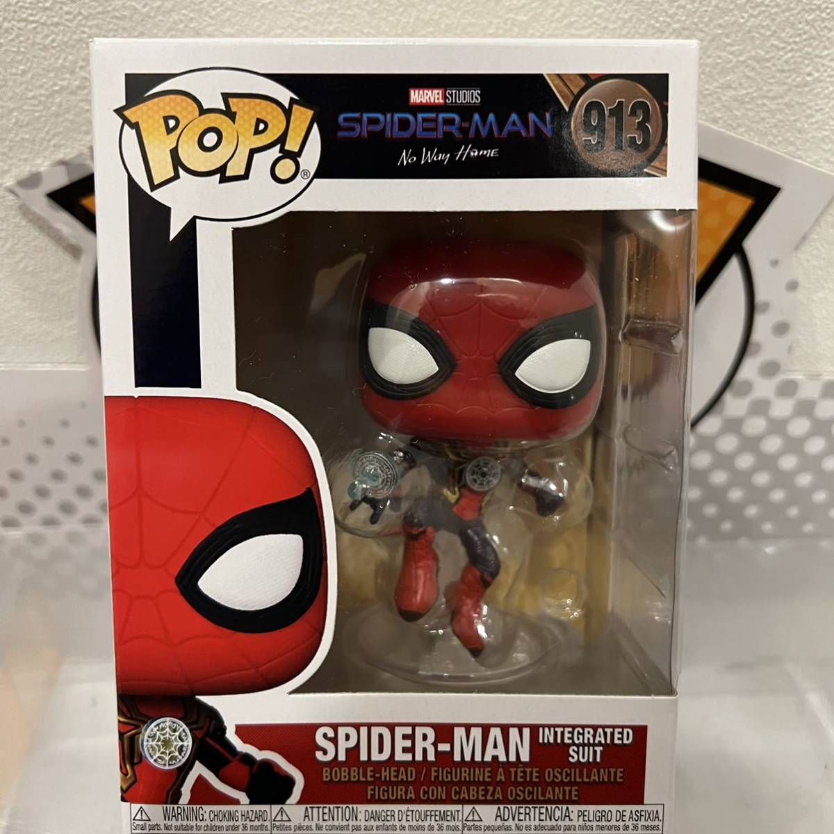 FUNKO POP! Spider-Man no- way Home Inte gray tedo suit 