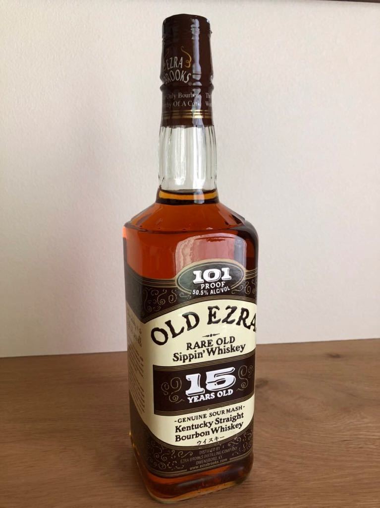 レア 未開栓 OLD EZRA 15 YEARS オールド エズラ 15年 終売 バーボン