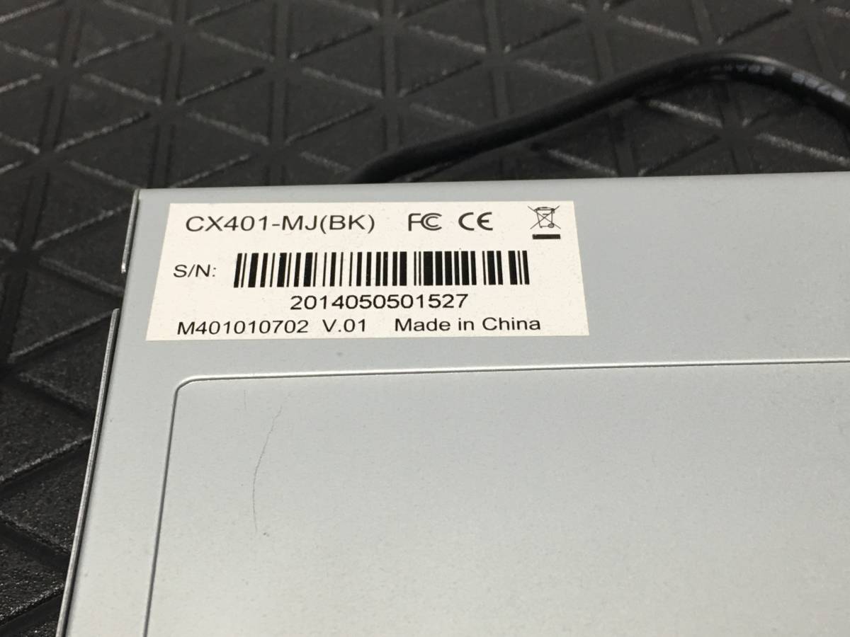 A18882)3.5インチベイ内臓 カードリーダー CX401-MJ(BK) 中古動作品_画像2