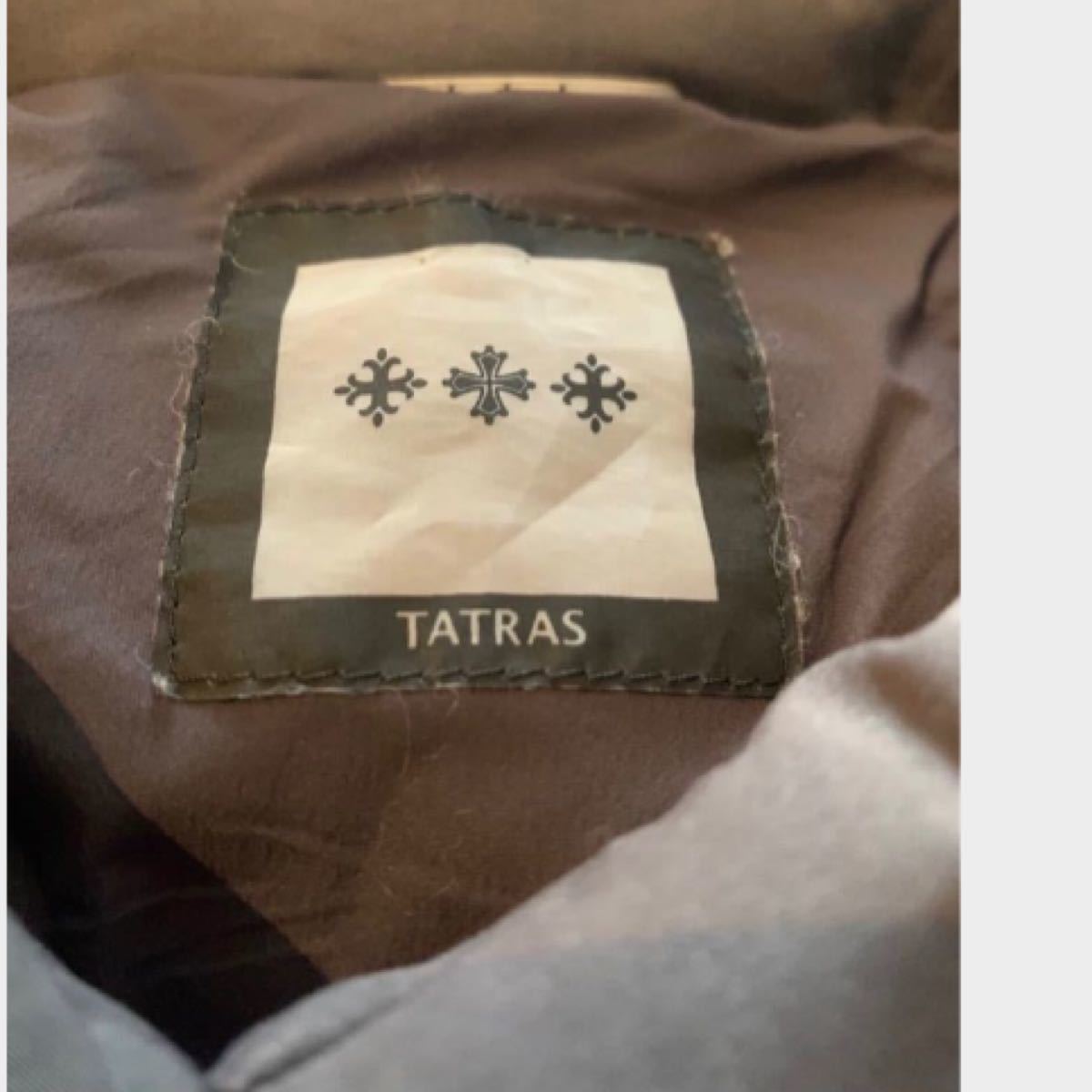 TATRAS タトラス GAJA レイヤードデザイン ダウンコート グレー