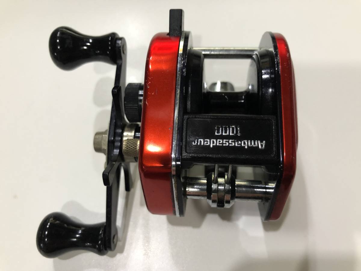 50%OFF 極希少◇ABU アブ アンバサダー No6000 4スクリュー レッド