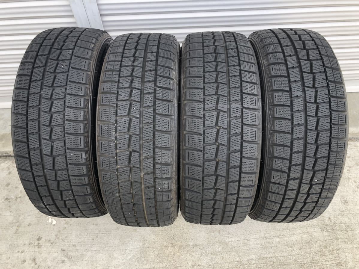 195/50R16 84Q ダンロップ WINTER MAXX WM01 スタッドレスタイヤ4本セット16年製　8部山_画像1