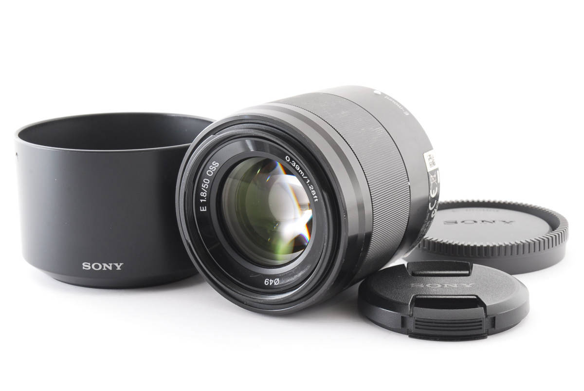 SONY E 50mm F1.8 OSS Eマウント SEL50F18 ソニー 単焦点レンズ