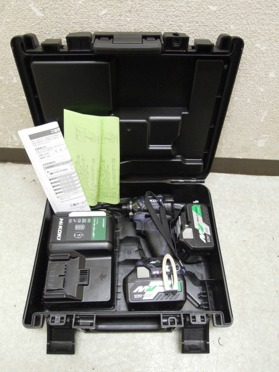 2742) 新品 HiKOKI ハイコーキ 36V コードレスインパクトドライバ