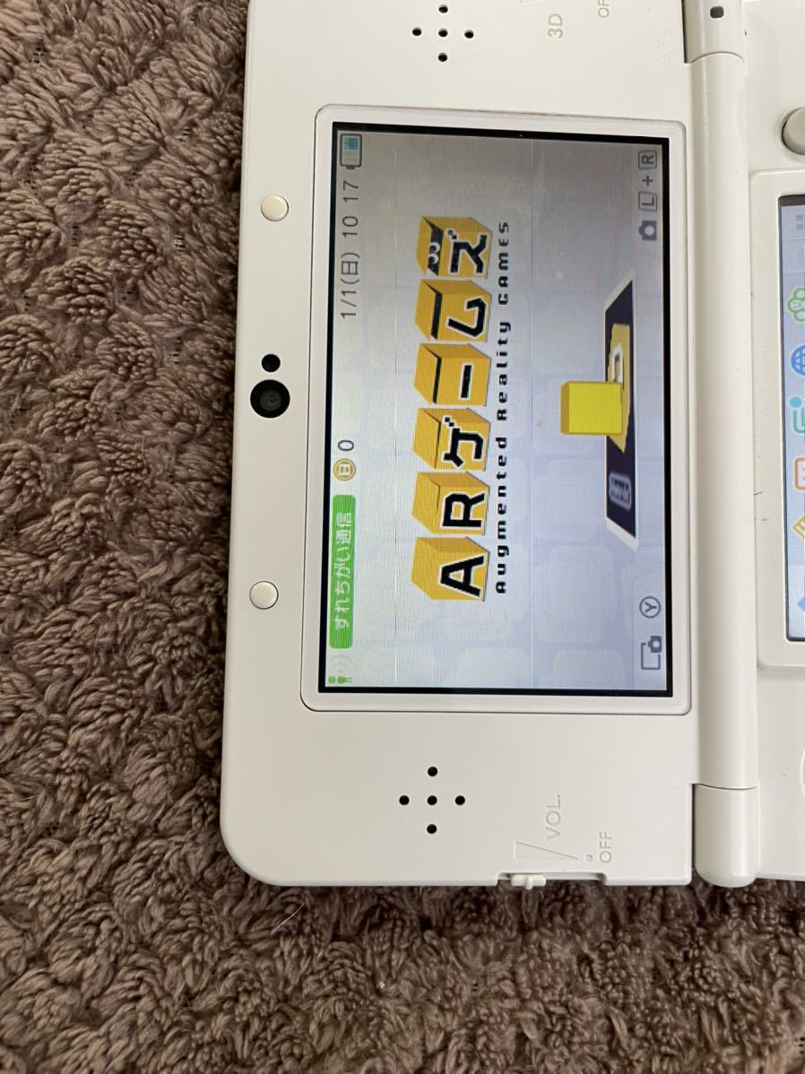 送料無料 New3DS New 3ds 本体 白 ホワイト 