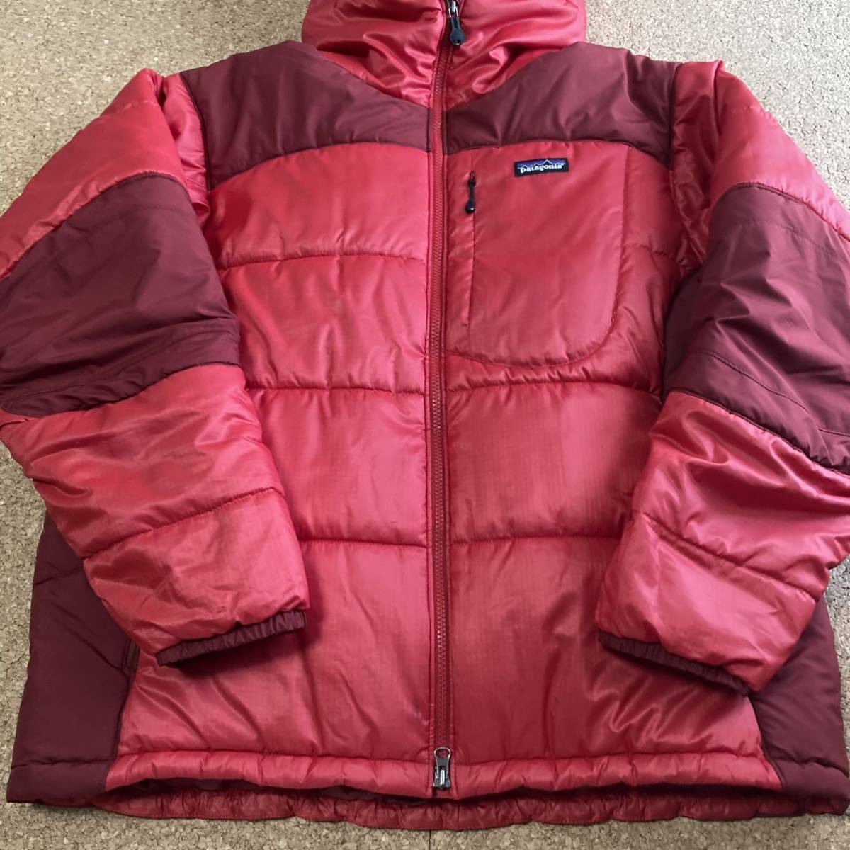 Lサイズ 美品【2008・限定】 patagonia ダスパーカ Das Parka ( Fire ファイヤーレッド)RED赤  ダウンMARS米軍ミリタリー 廃盤 84099F8 希少