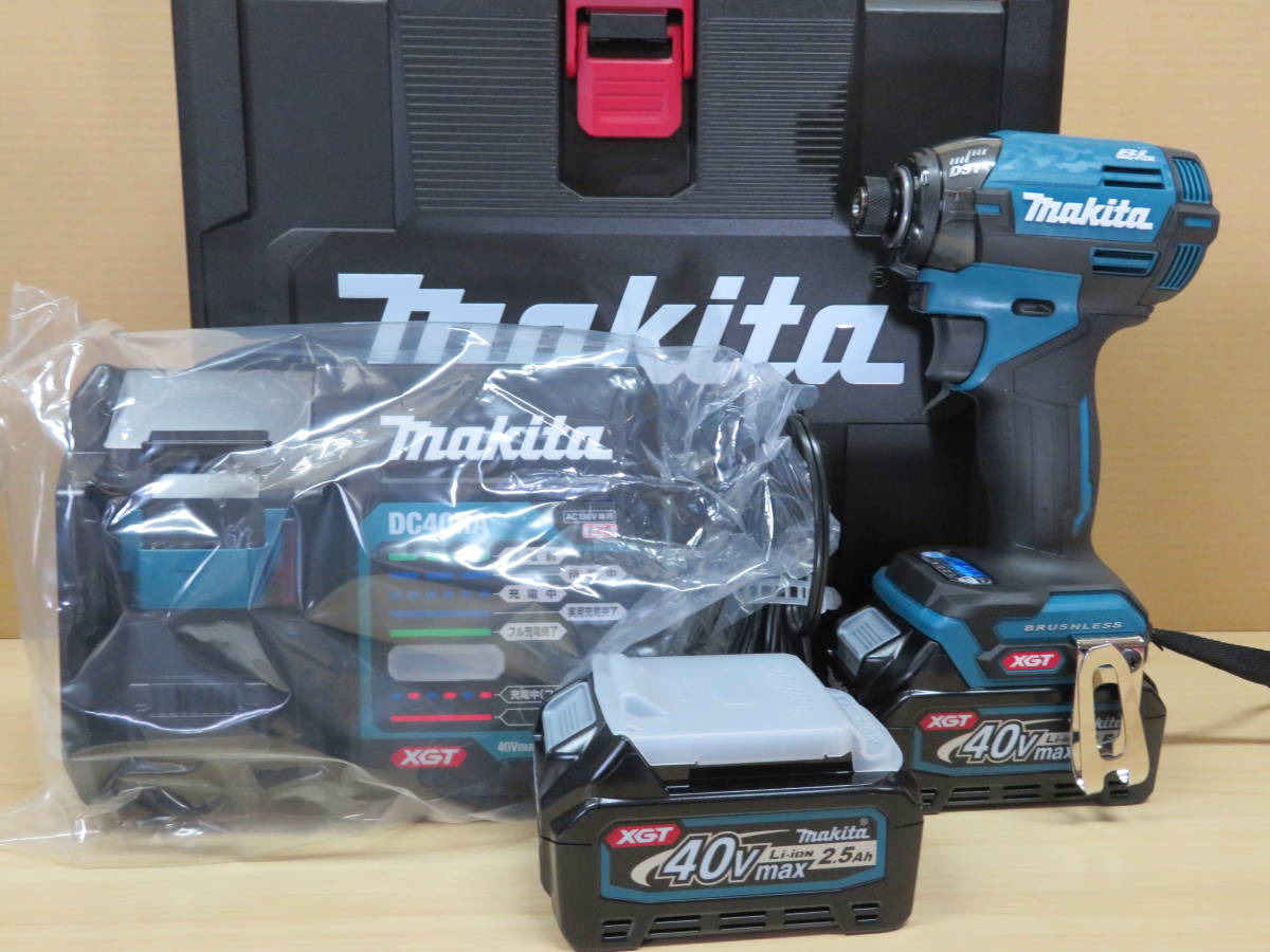 ☆マキタ 1月21日発売 青 40Vmax 充電式インパクトドライバ TD002GRDX