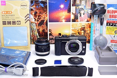 おしゃれなミラーレス一眼OLYMPUS E-PL1s ブラック cnema.fr