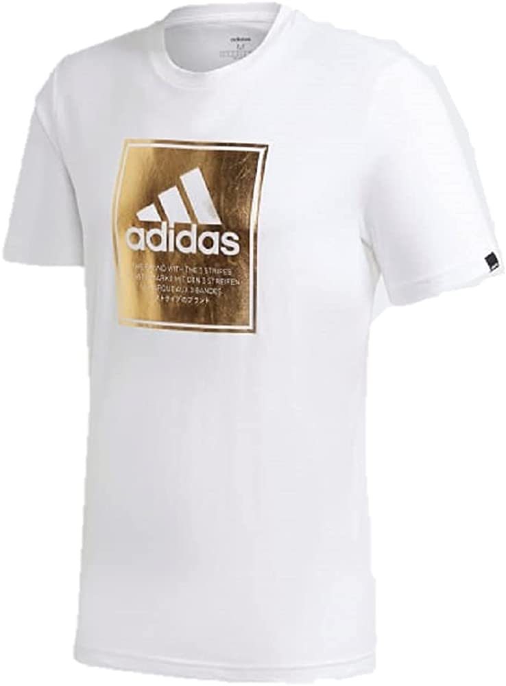 adidas(アディダス) 福袋 2021 アディダス缶 Lサイズ 抜取りなし ジャージ 上下２セット・Tシャツ2枚 スポーツ トレーニング (未使用品)_画像7