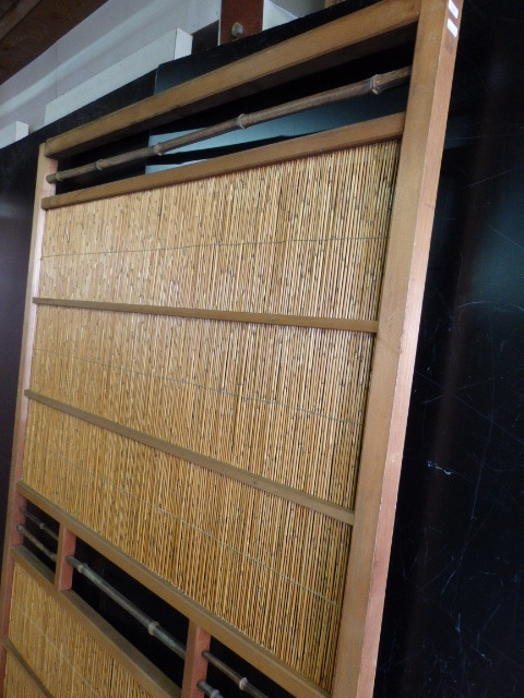 s2011717 夏戸■古民家建具■約1m76.5㎝×89.7cm×厚3cm