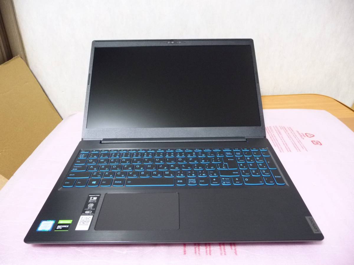 ★展示美品 レノボジャパン Lenovo 15.6型ノート 81LK001BJP[Corei7-9750H/16GB/HDD1TB＋Optane/GeForce GTX 1650/OfficeH＆B/上位機] の画像1