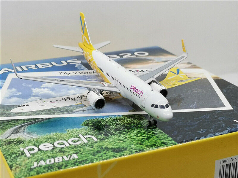 フェニックス Peach A320 JA08VA 1/400 Yahoo!オークション - Phoenix フェニックス Peachピーチ A320