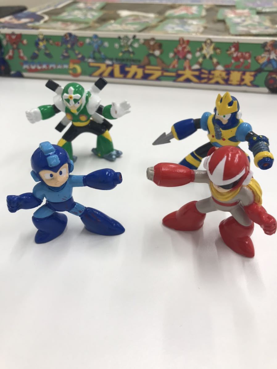 Yahoo!オークション - 希少 ロックマン5 ミニフィギュアセット Yahoo!オークション - 希少 ロックマン5 ミニフィギュアセット