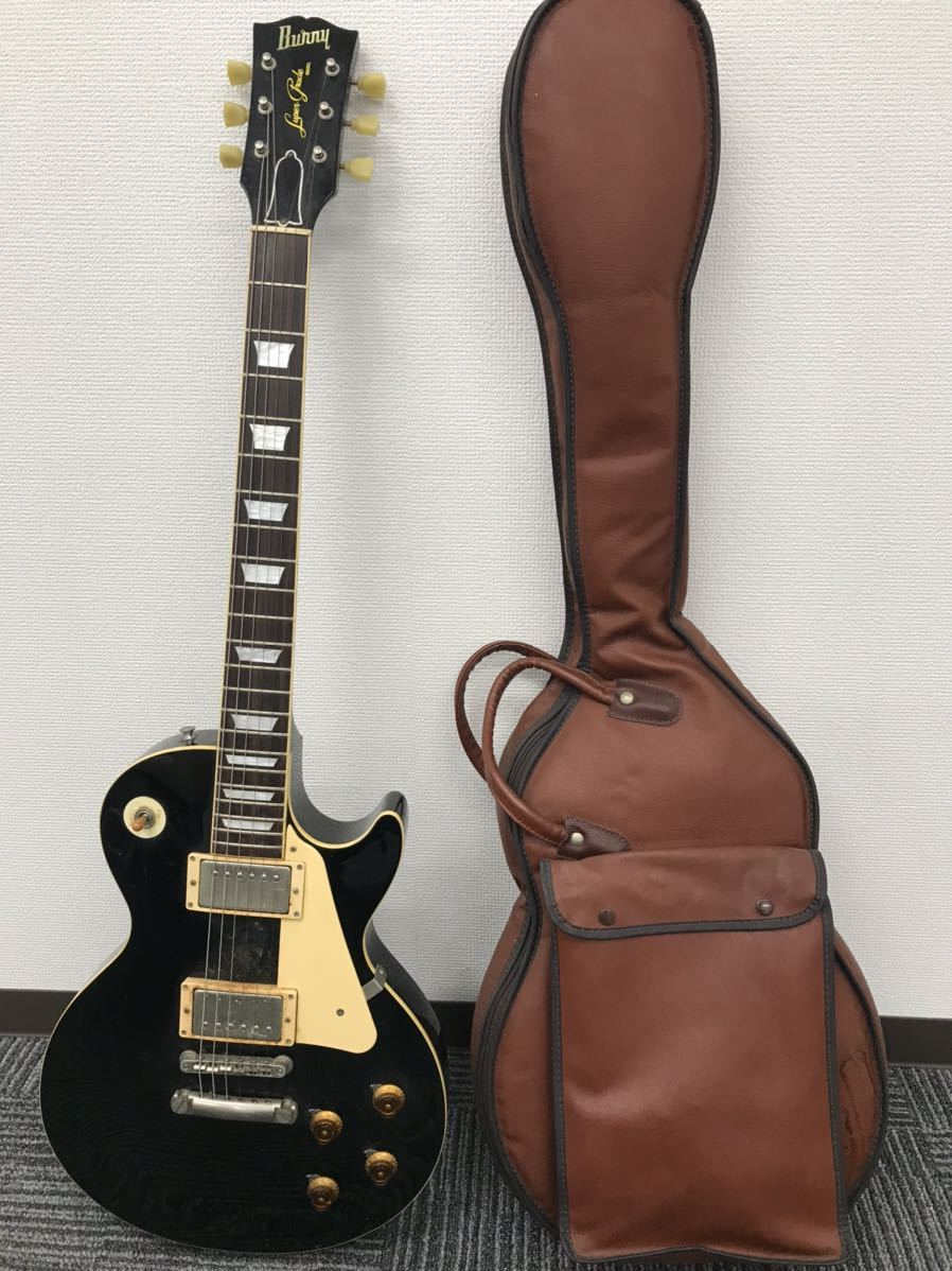 【年代物】エレキギター バニー BUNNY LUPER PRADE モデル ブラック レスポール