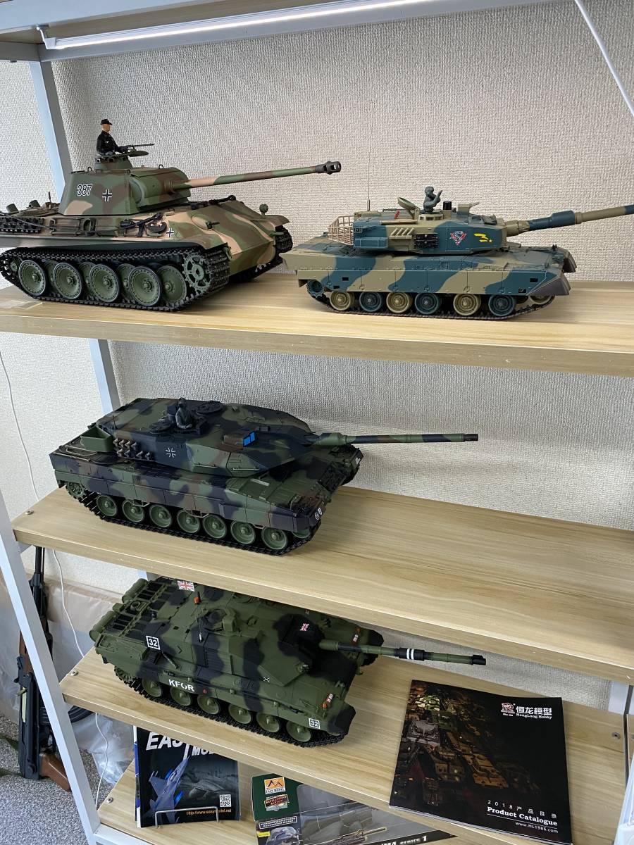 ヘンロン製 戦車ラジコン 1/16スケール ドイツ主力戦車 レオパルト2 A6