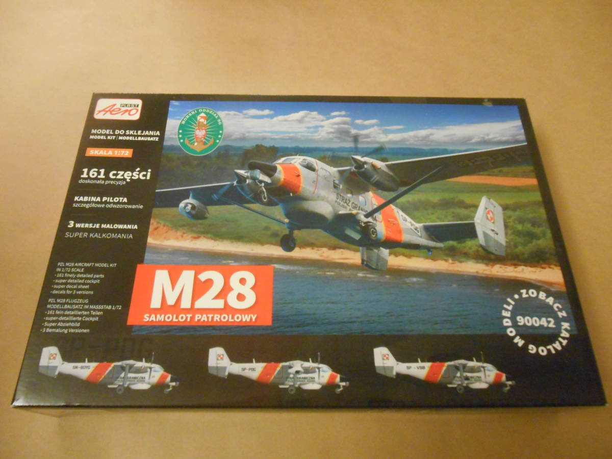 〔全国一律送料500円込〕1/72 アエロプラスト PZL M-28 スカイトラック 国境警備隊