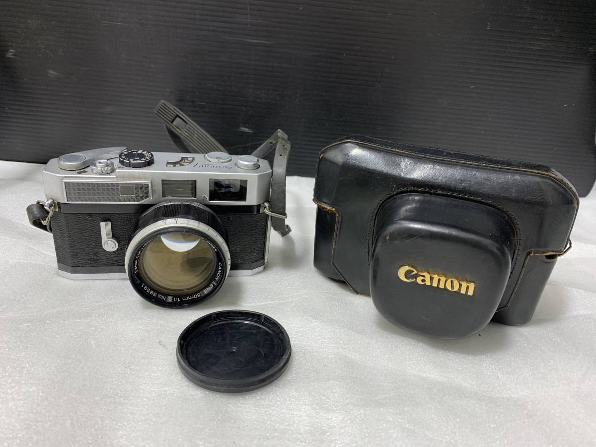 ☆Canon 7 50mm 1:1.2 フィルムカメラ キャノン【動作未確認