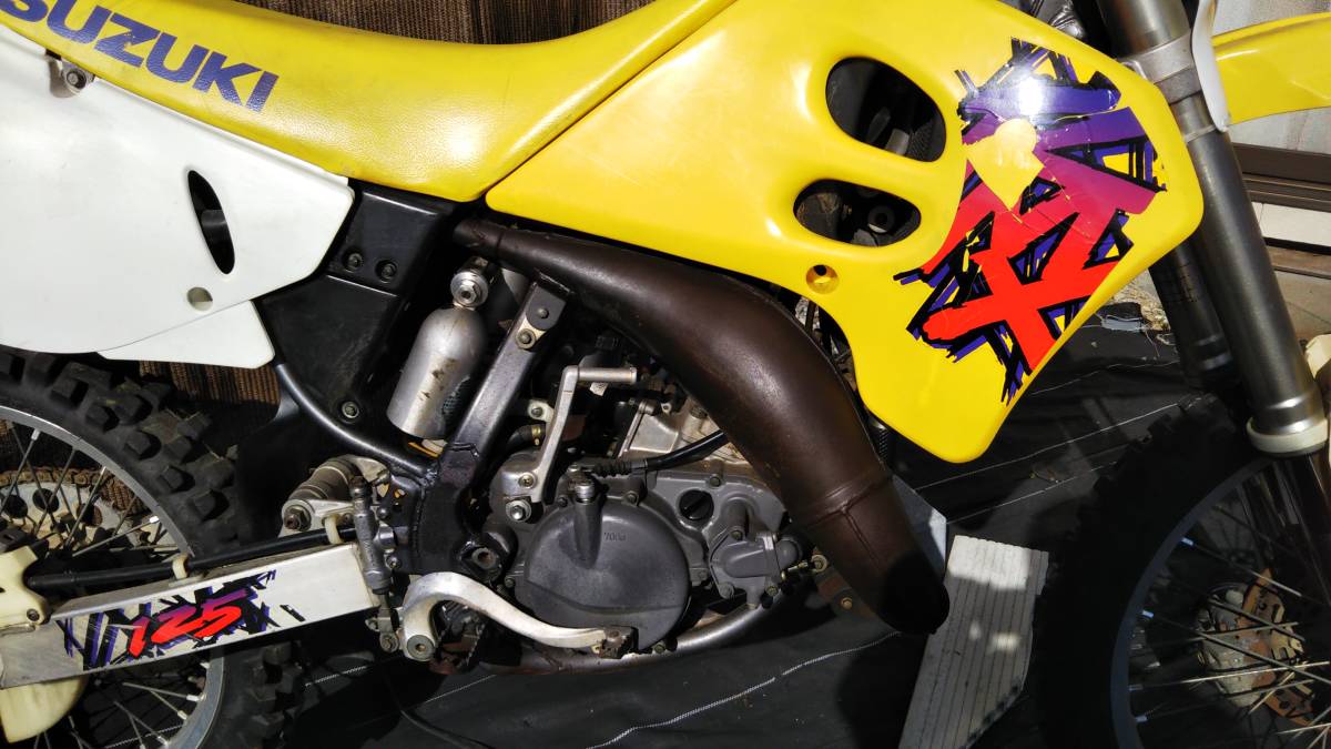 MX・エンデューロ入門用に最適!RM125(RF14A)実働 1995年 (YZ125