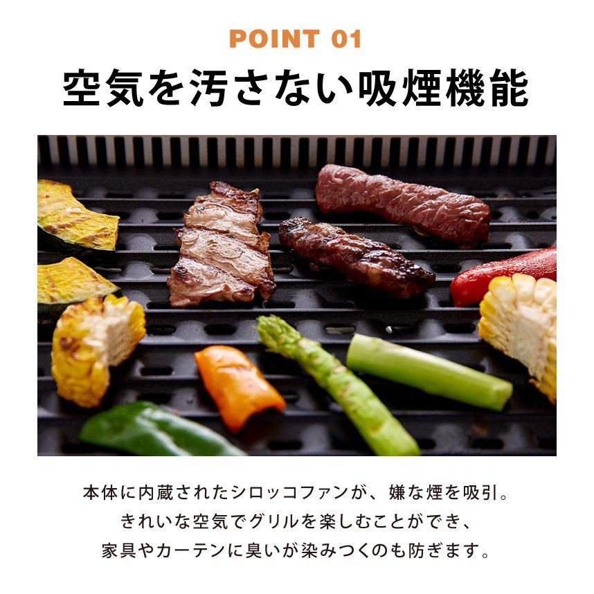 新作 プレート 焼肉 吸煙グリル 煙が出ない ホットプレート 煙の少ない 卓上 調理温度調節 焼き肉機 スモークレス ホットプレート Ceim Cl