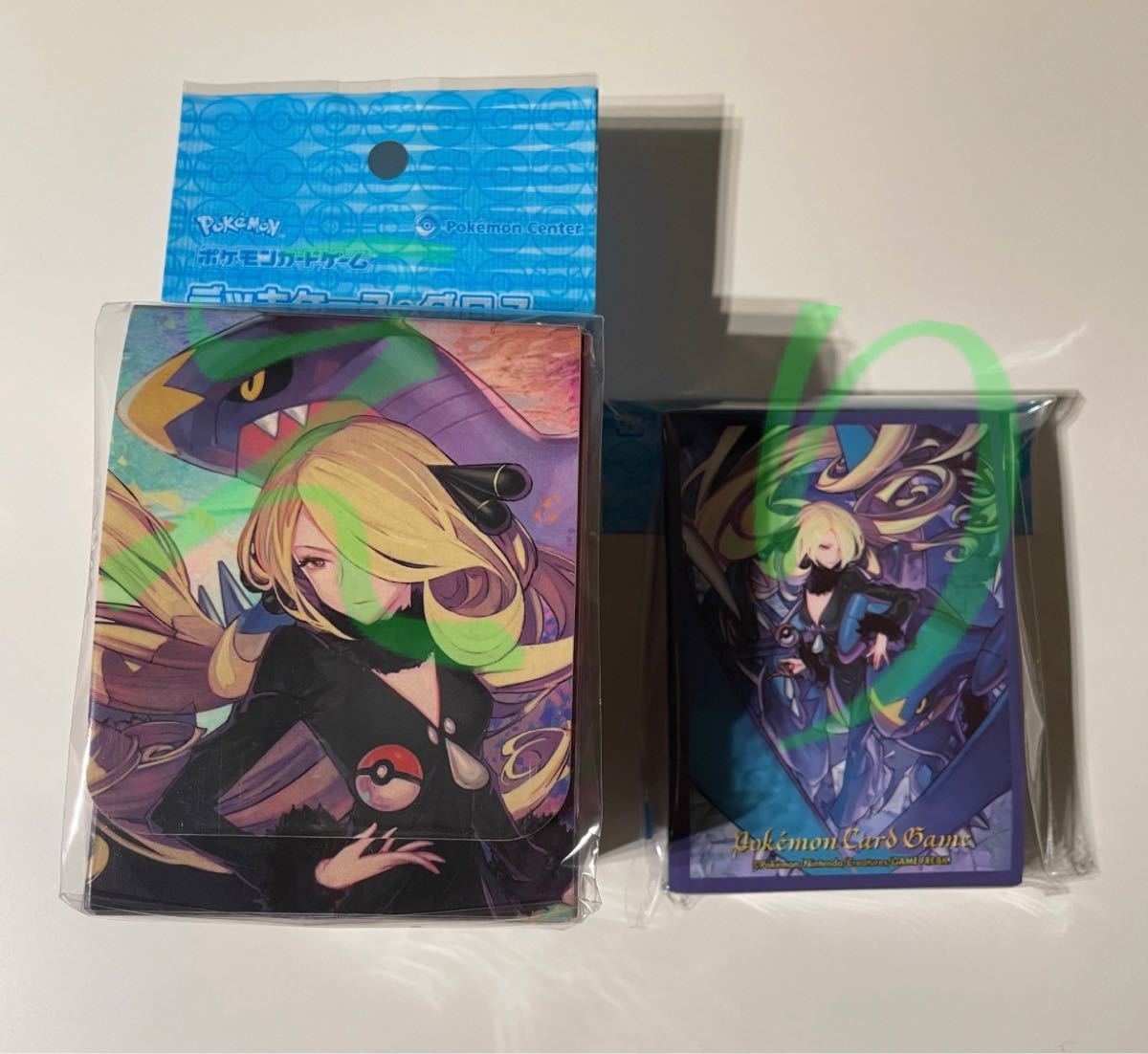 ポケモンカードゲーム シロナ スリーブ デッキケース 2点セット